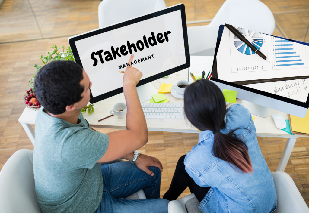 Stakeholder management uitleg met flowchart
