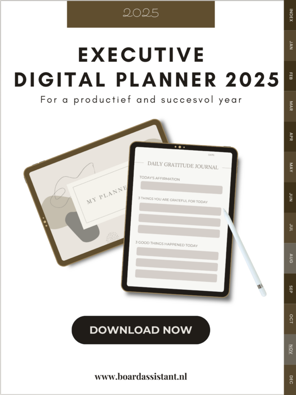 Digitale Executive agenda